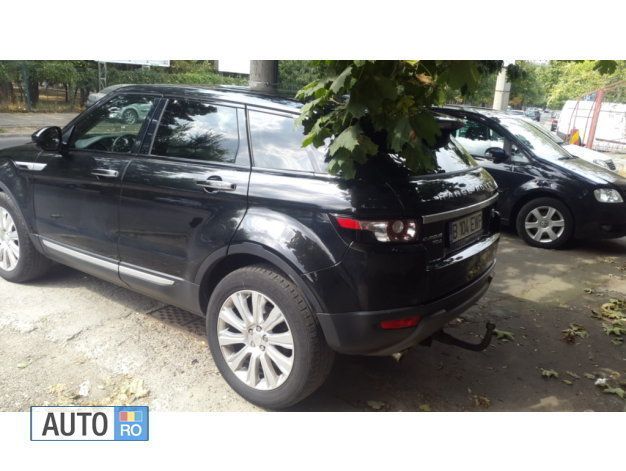 Negru Utilizat 2015 Land Rover Range Rover evoque SUV | 22.600 EUR (Scump) - Imagine 1/4