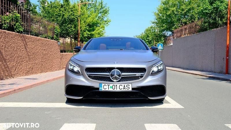 Gri Utilizat 2015 Mercedes S63 AMG AMG Coupe | 63.000 EUR (Puțin scump) - Imagine 1/4