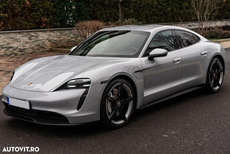 Gri Utilizat 2021 Porsche Taycan 4S Berlinǎ | 81.000 EUR (Preț OK) - Imagine 1/4
