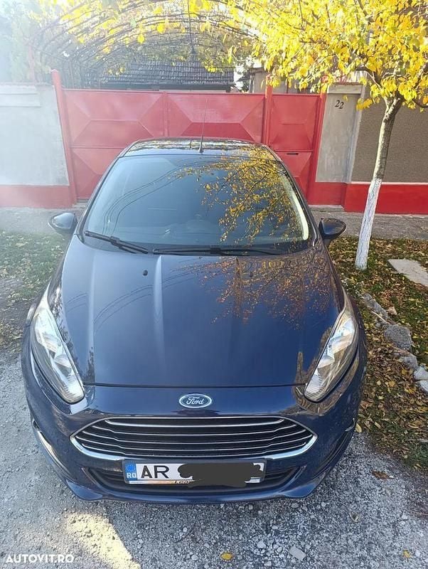Second-hand Ford Fiesta 75 CP (55 kW) 2016 Culoarealbastru