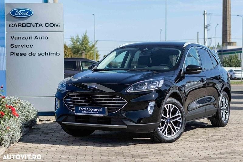 Culoarenegru Utilizat 2021 Ford Kuga Titanium X SUV | 23.898 EUR (Scump) - Imagine 1/4