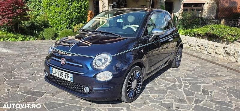 Albastru Utilizat 2017 Fiat 500 Cabrio | 12.800 EUR - Imagine 1/4