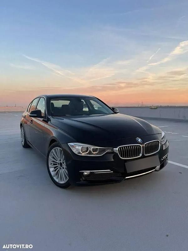 Negru Utilizat 2014 BMW 320 Efficient Dynamics Berlinǎ | 12.490 EUR (Preț OK) - Imagine 1/4