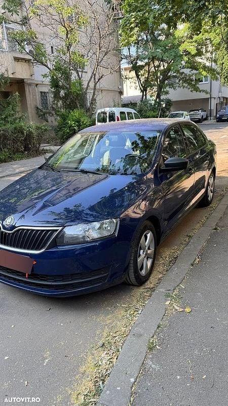 Albastru Utilizat 2014 Skoda Rapid Active Berlinǎ | 5.200 EUR (Preț OK) - Imagine 1/4