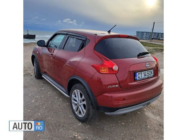 Rosu Utilizat 2012 Nissan Juke SUV | 6.200 EUR (Preț bun) - Imagine 1/4