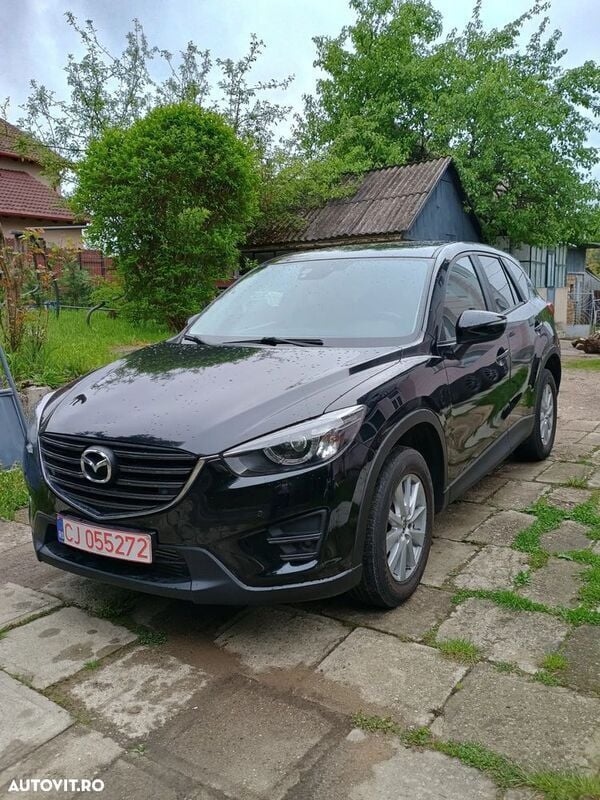 Negru Utilizat 2016 Mazda CX-5 SUV | 9.650 EUR (Preț bun) - Imagine 1/4
