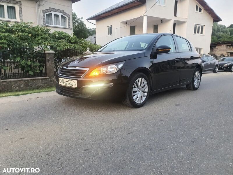 Negru Utilizat 2014 Peugeot 308 Access | 4.950 EUR (Preț OK) - Imagine 1/4