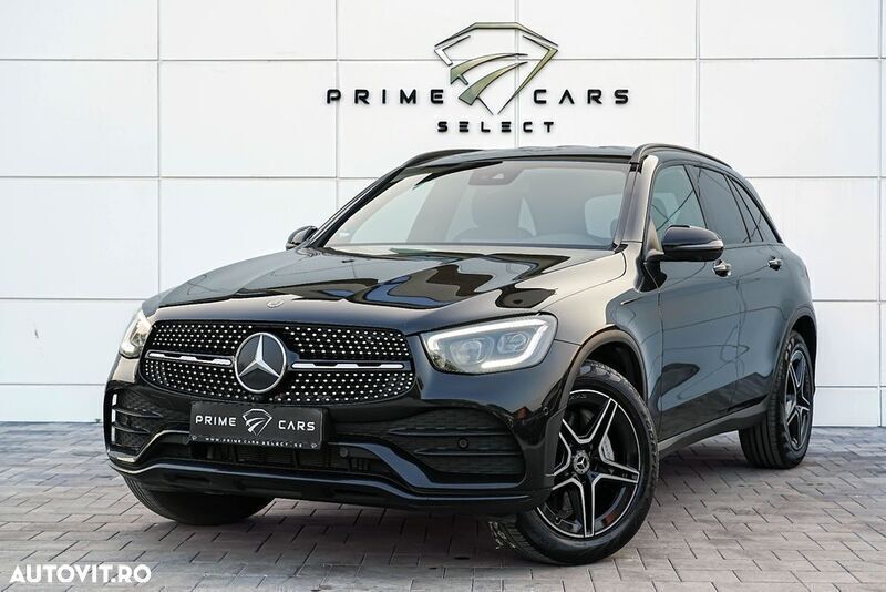 Negru Utilizat 2021 Mercedes GLC200 AMG line SUV | 31.980 EUR (Preț OK) - Imagine 1/4