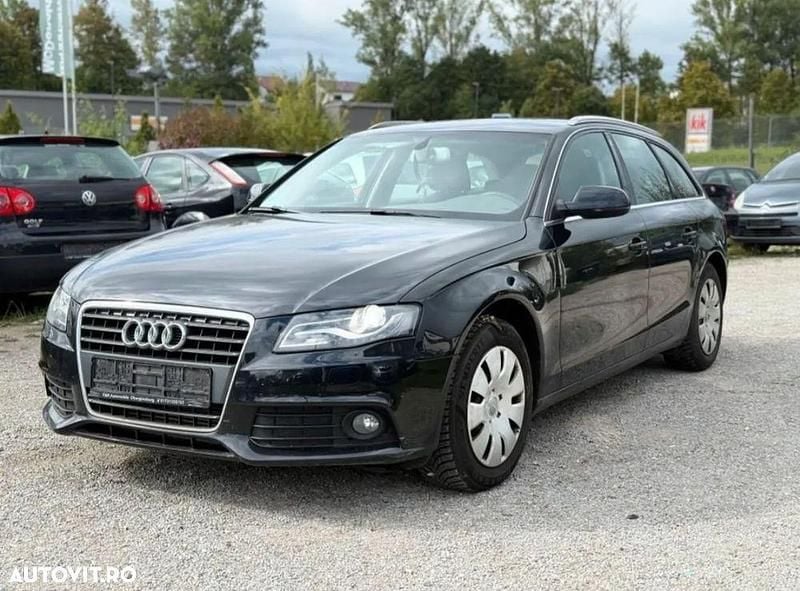 Culoarenegru Utilizat 2010 Audi A4 Attraction Break | 3.299 EUR (Super Preț) - Imagine 1/4