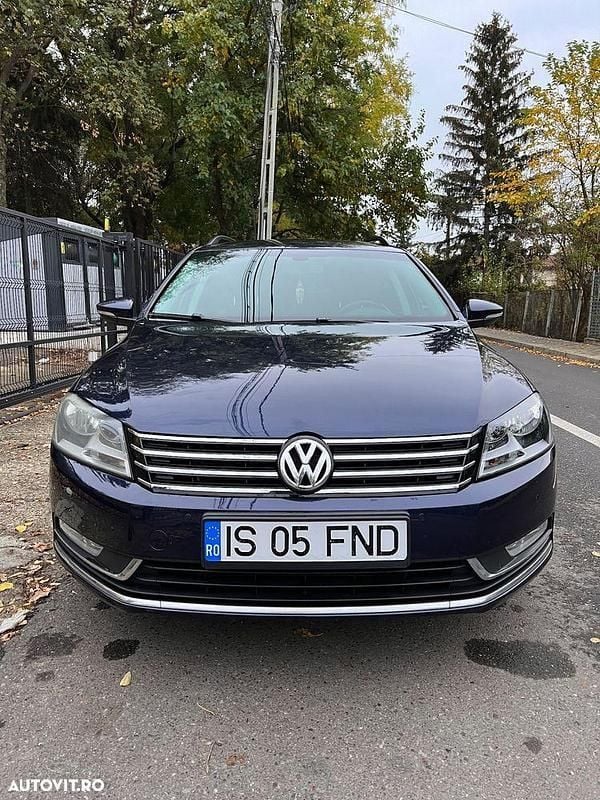 Albastru Utilizat 2011 VW Passat Highline Break | 4.200 EUR (Super Preț) - Imagine 1/4