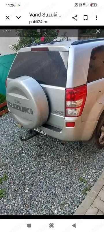 Second-hand Suzuki Grand Vitara 120 CP (88 kW) 2006 Gri SUV