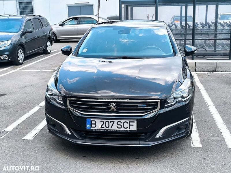 Negru Utilizat 2015 Peugeot 508 Berlinǎ | 8.500 EUR (Preț OK) - Imagine 1/4