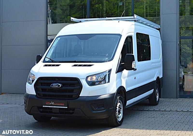 Alb Utilizat 2021 Ford Transit Trend Monovolum | 19.990 EUR (Preț OK) - Imagine 1/4