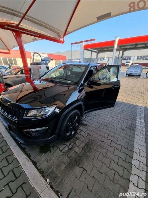 Negru Utilizat 2018 Jeep Compass SUV | 16.300 EUR (Preț OK) - Imagine 1/4