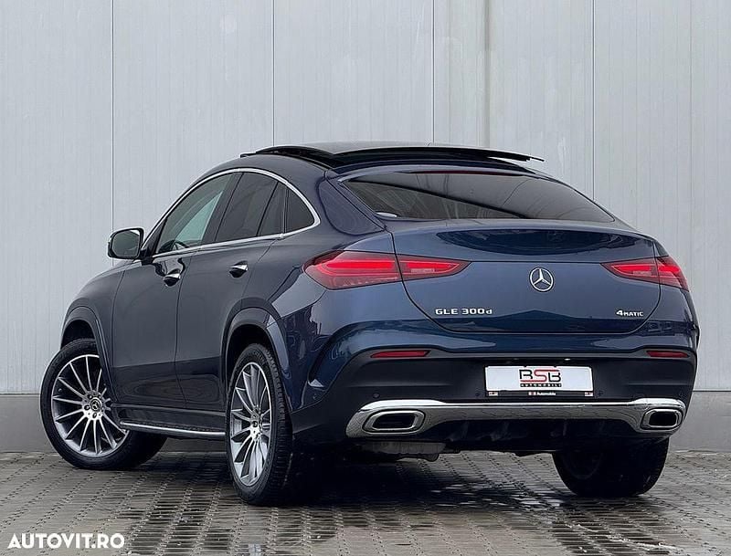 Second-hand Mercedes GLE300 Advanced Plus 269 CP (197 kW) 2023 Culoarenegru Coupe