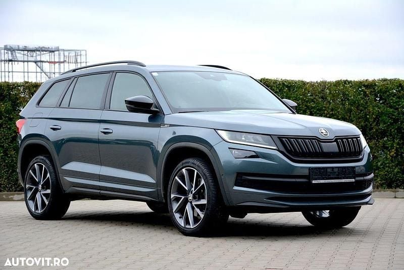Culoaregri Utilizat 2020 Skoda Kodiaq SportLine SUV | 19.990 EUR (Super Preț) - Imagine 1/4