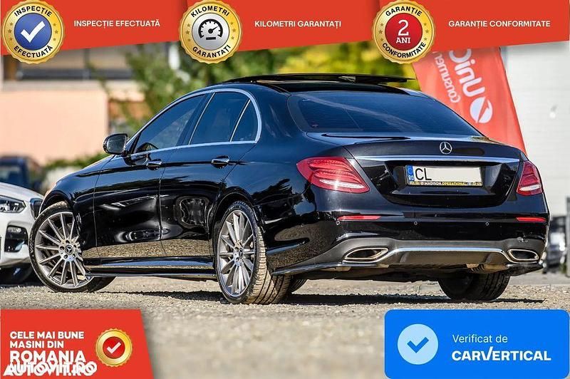 Second-hand Mercedes E400 AMG line 333 CP (244 kW) 2017 Culoarenegru Berlinǎ