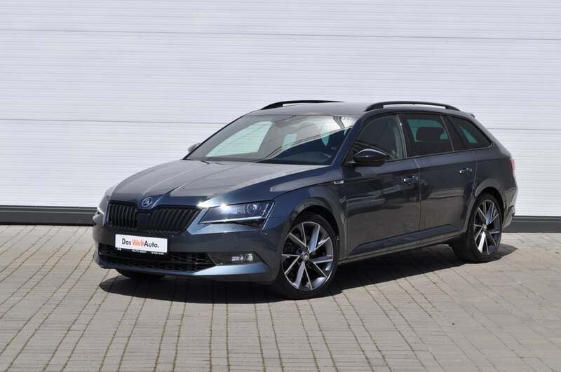 Gri inchis metalic Utilizat 2018 Skoda Superb Ambition Break | 22.980 EUR - Imagine 1/4