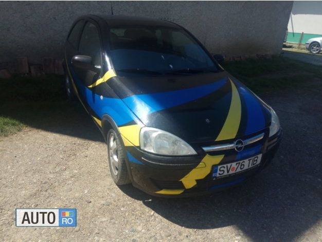 Second-hand Opel Corsa 55 CP (40 kW) 2004 Negru Hatchback