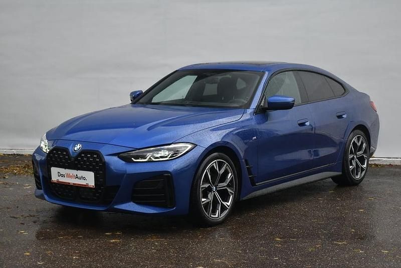 Albastru mediu normal Utilizat 2023 BMW 420 Gran Coupé M Sport Coupe | 40.900 EUR (Preț OK) - Imagine 1/4