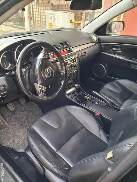 Negru Utilizat 2008 Mazda 3 Hatchback | 3.000 EUR (Preț OK) - Imagine 1/4