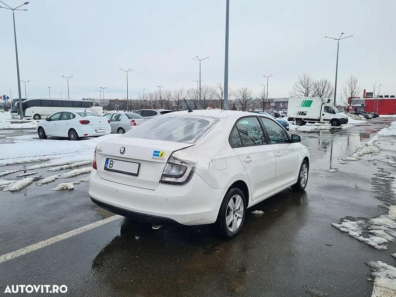 Second-hand Skoda Rapid Ambition 90 CP (66 kW) 2018 Culoarealb Hatchback