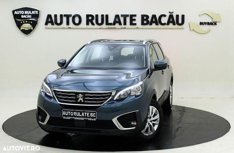 Albastru Utilizat 2018 Peugeot 5008 Monovolum | 13.850 EUR (Preț OK) - Imagine 1/4