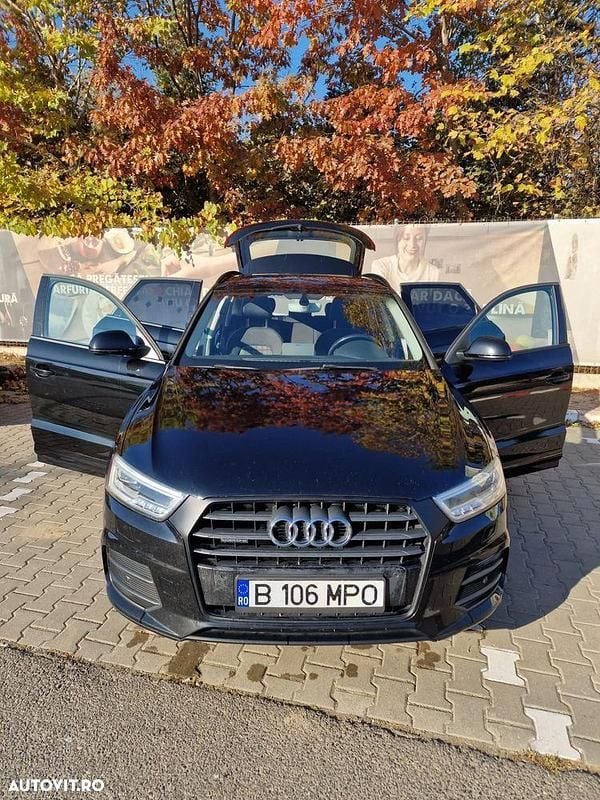 Second-hand Audi Q3 150 CP (110 kW) 2016 Culoarenegru SUV