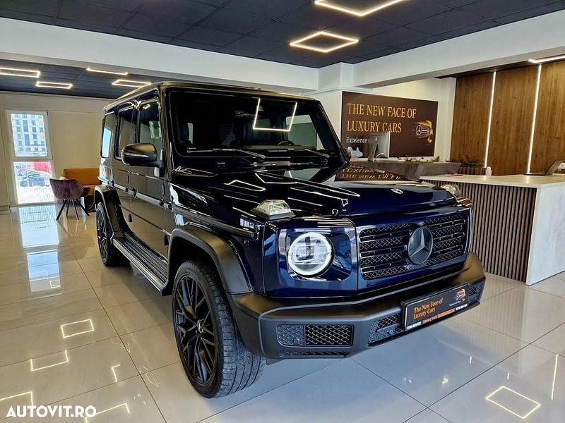 Second-hand Mercedes G350 Exclusive 286 CP (210 kW) 2021 Culoarealbastru SUV