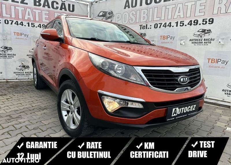 Alte culori Utilizat 2011 Kia Sportage Vision SUV | 7.990 EUR (Preț OK) - Imagine 1/4