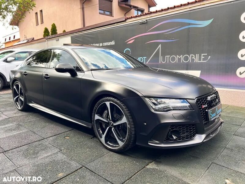 Negru Utilizat 2014 Audi RS7 Sport Hatchback | 32.999 EUR - Imagine 1/4