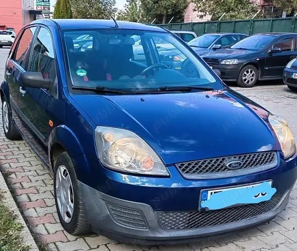 Second-hand Ford Fiesta 80 CP (58 kW) 2008 Albastru Hatchback