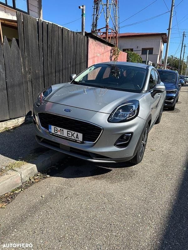 Culoareargint Utilizat 2021 Ford Puma Gen-E Titanium SUV | 12.300 EUR (Super Preț) - Imagine 1/4