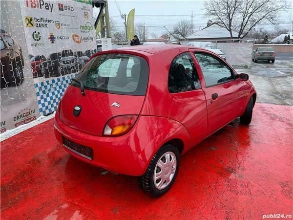 Second-hand Ford Ka 60 CP (44 kW) 2002 Rosu Hatchback