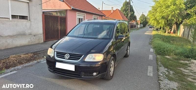 Culoarenegru Utilizat 2003 VW Touran Monovolum | 2.177 EUR (Preț OK) - Imagine 1/4