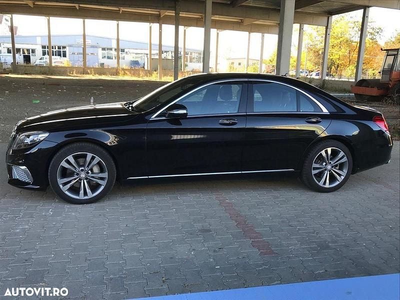 Second-hand Mercedes S350 258 CP (189 kW) 2014 Culoarenegru Berlinǎ