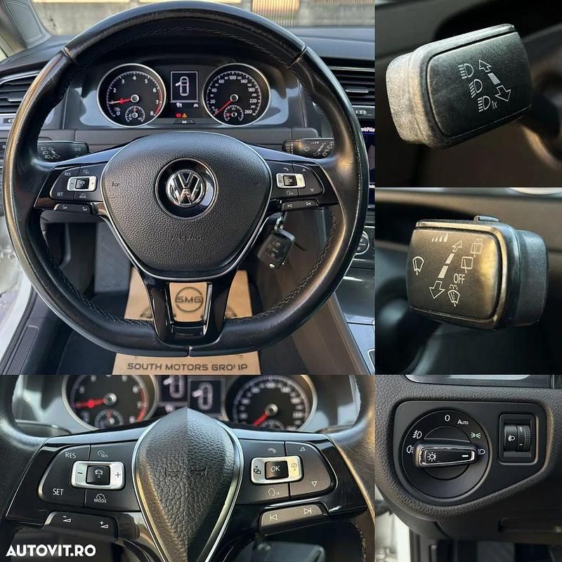 Second-hand VW Golf VII Comfortline 110 CP (80 kW) 2017 Culoarealb Hatchback
