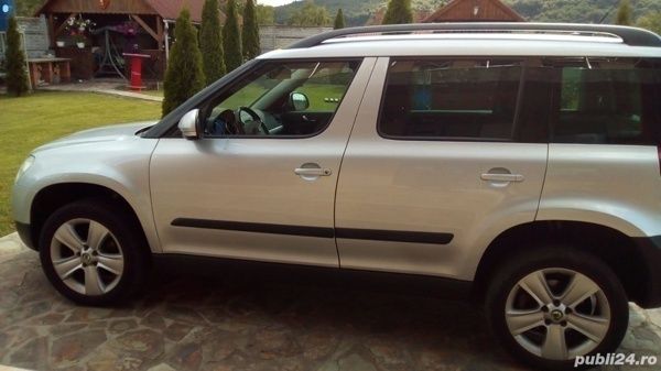 Argintiu Utilizat 2010 Skoda Yeti SUV | 7.250 EUR - Imagine 1/4