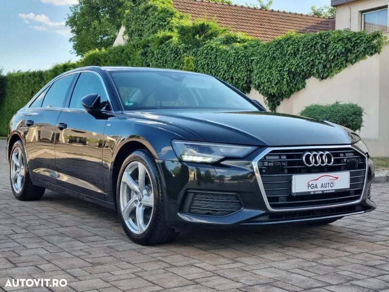 Negru Utilizat 2019 Audi A6 Berlinǎ | 24.990 EUR (Preț OK) - Imagine 1/4