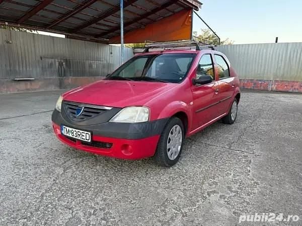 Rosu Utilizat 2008 Dacia Logan Berlinǎ | 1.000 EUR (Super Preț) - Imagine 1/4