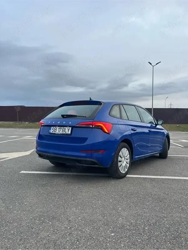Second-hand Skoda Scala 116 CP (85 kW) 2020 Albastru Hatchback