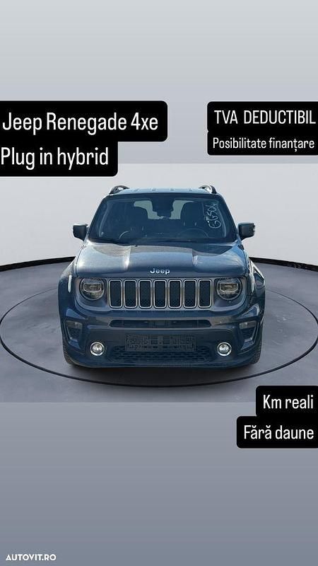 Culoarenegru Utilizat 2022 Jeep Renegade Limited SUV | 17.999 EUR (Preț OK) - Imagine 1/4