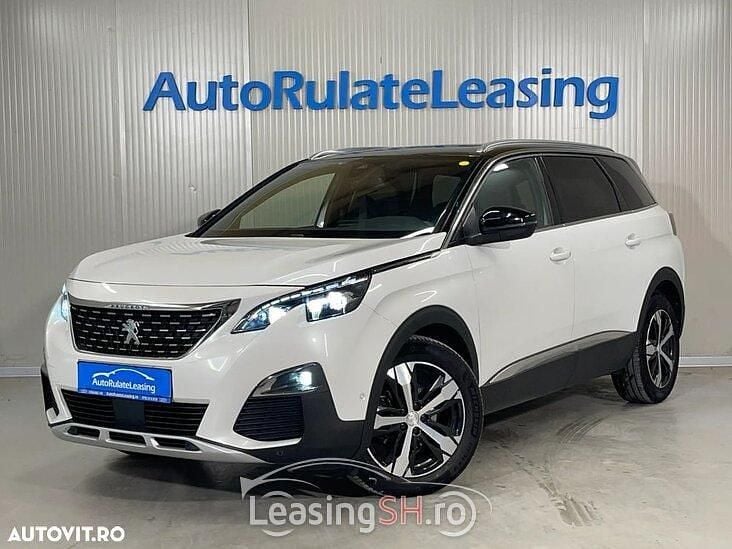 Alb Utilizat 2020 Peugeot 5008 GT-line Monovolum | 19.989 EUR (Scump) - Imagine 1/4
