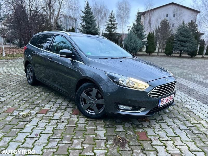Culoaregri Utilizat 2015 Ford Focus Titanium Break | 7.490 EUR (Preț OK) - Imagine 1/4