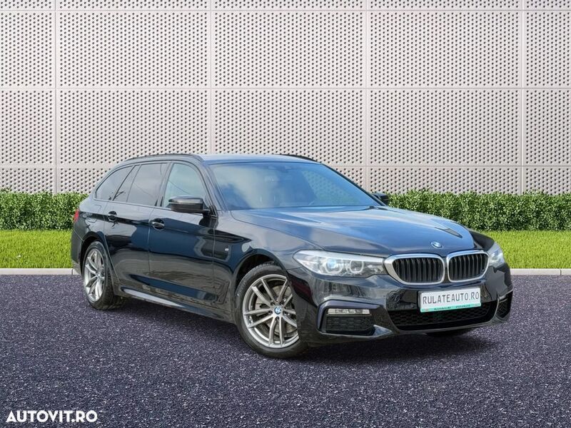Negru Utilizat 2017 BMW 520 M Sport Break | 17.285 EUR (Preț OK) - Imagine 1/4