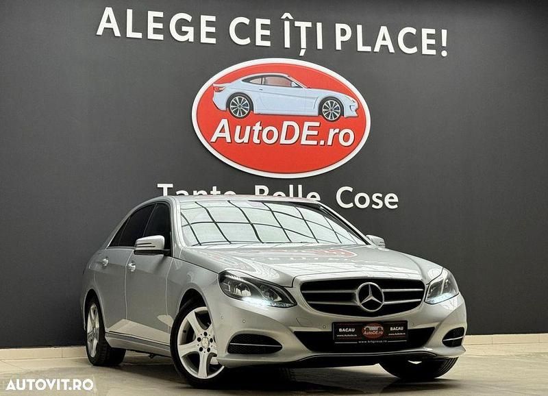 Second-hand Mercedes E200 136 CP (100 kW) 2014 Argint Berlinǎ