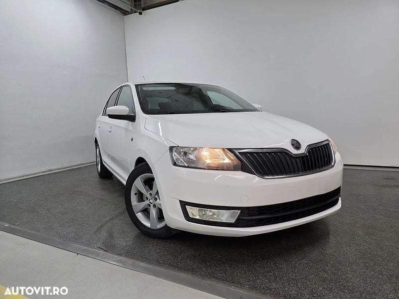 Alb Utilizat 2014 Skoda Rapid Hatchback | 5.700 EUR (Preț OK) - Imagine 1/4