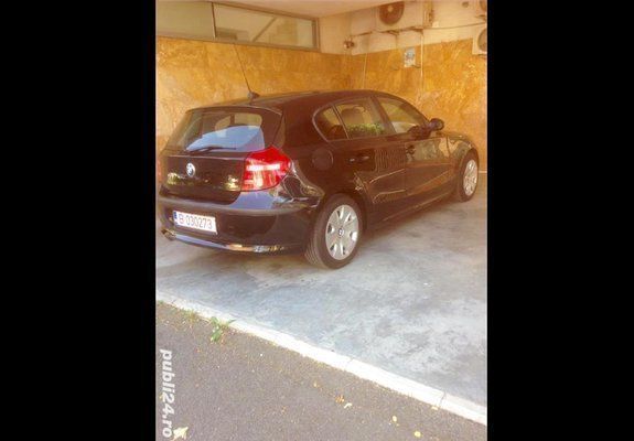 Negru Utilizat 2007 BMW 116 Hatchback | 4.530 EUR (Puțin scump) - Imagine 1/4