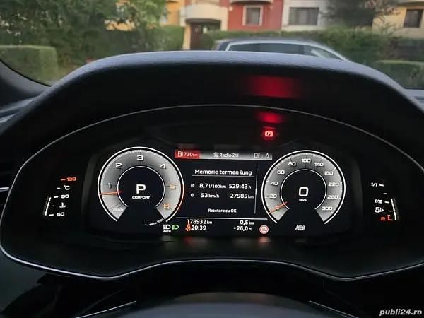 Second-hand Audi Q7 S-Line 231 CP (169 kW) 2020 Albastru SUV