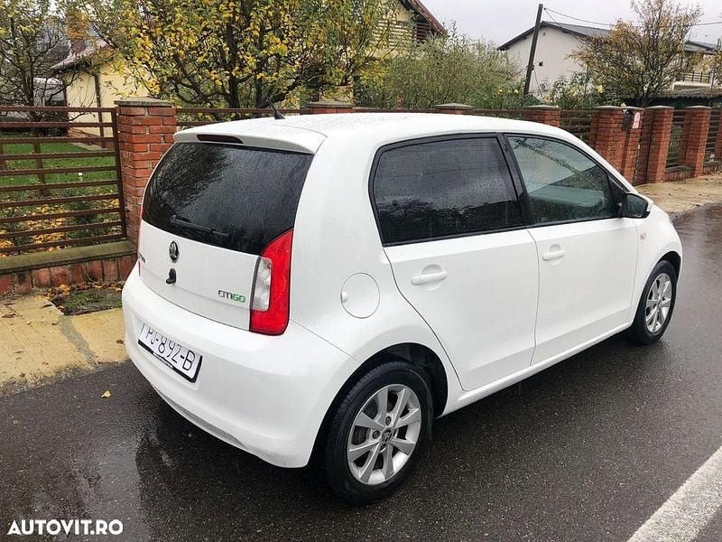 Second-hand Skoda Citigo Style 75 CP (55 kW) 2017 Culoarealb Hatchback